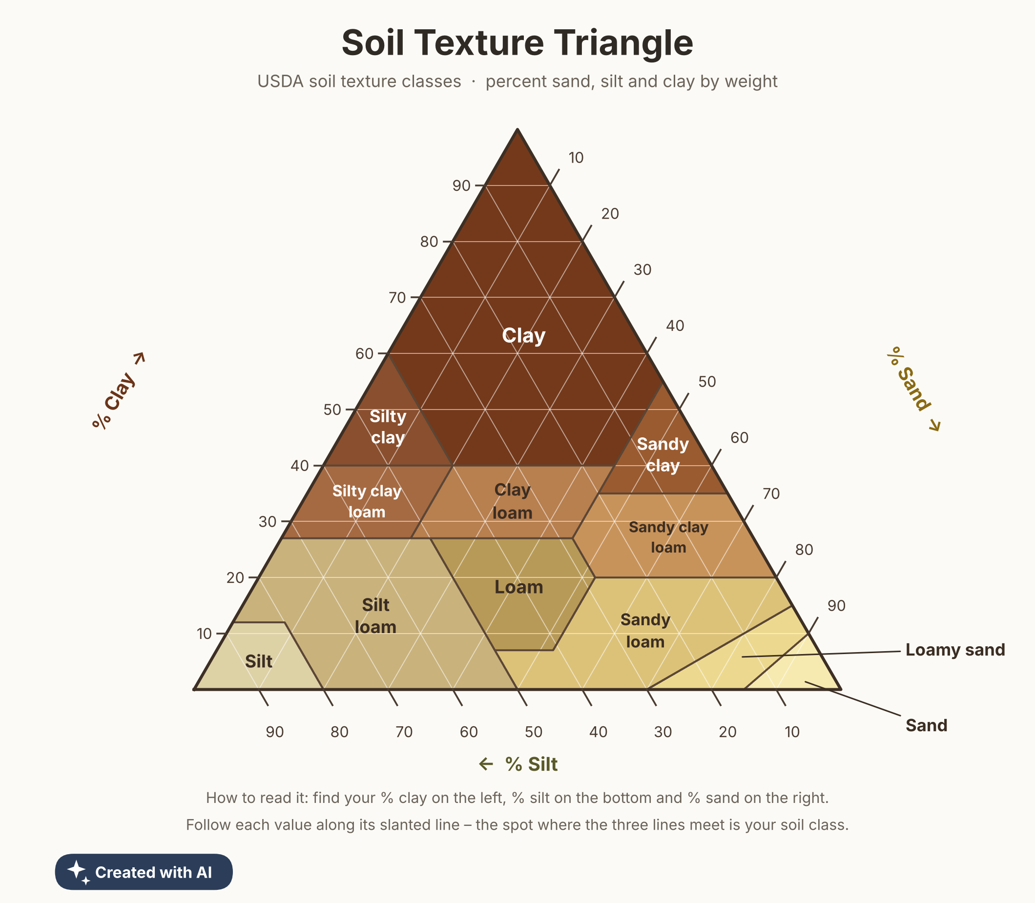 Soil Texture Triangle