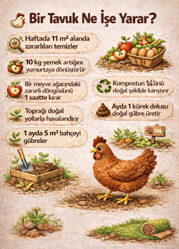 Bir Tavuk Ne İşe Yarar?
