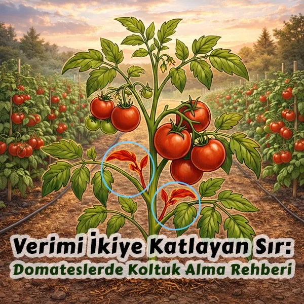 Verimi İkiye Katlayan Sır: Domateslerde Koltuk Alma Rehberi