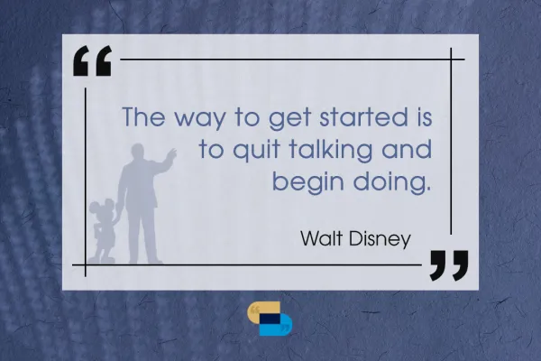 Start Doing, Not Just Talking