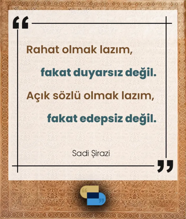 Sözün Gücü, Tavrın Önemi