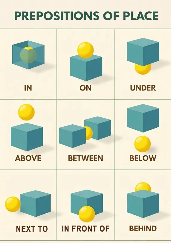 Prepositions Of Place
