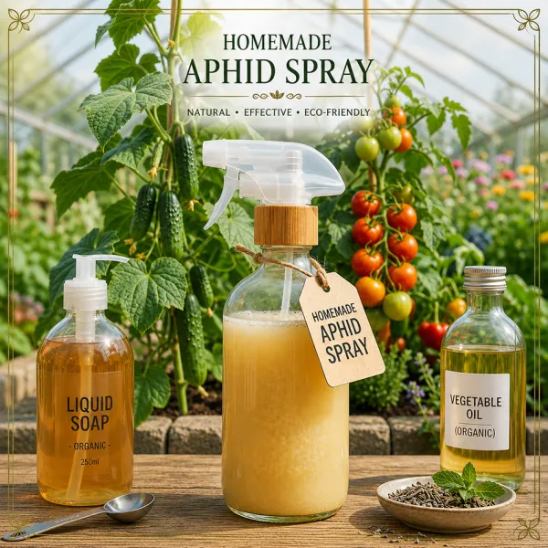 The Gardener's Secret Weapon: Chemical-Free, Homemade Natural Aphid Spray!