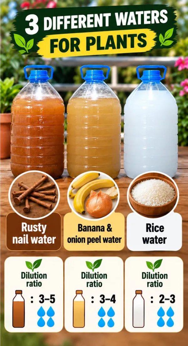 3 TYPES OF WATER FOR PLANTS!