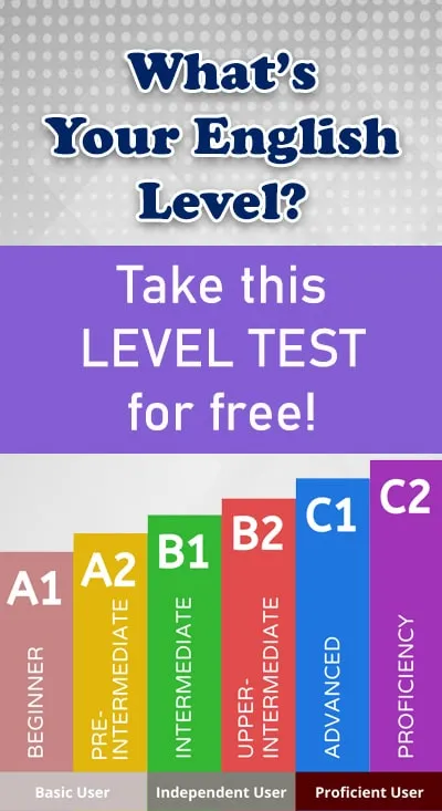 English Level Test (A1 to C2)